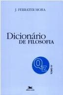 Cover image for Diccionario de Filosofia - 4 Tomos -