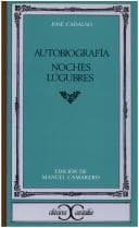 Cover image for Autobiografía / Noches lúgubres