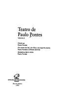 Cover image for Teatro de Paulo Pontes.