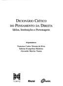 Cover image for Dicionario critico do pensamento da direita