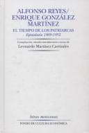 Cover image for Alfonso Reyes/e.gonzalez Mtz. (Letras Mexicanas)
