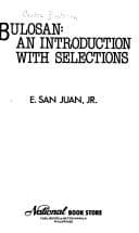 Cover image for Bulosan