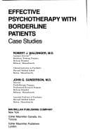 Cover image for Effective psychotherapy with borderline patients