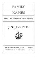 Cover image for Family Names