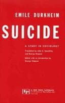 Cover image for Suicide.