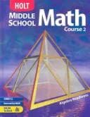 Cover image for Holt Middle School Math