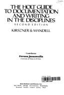Cover image for Holt Guide to Documentation and Writing in the Disciplines