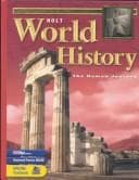 Cover image for Holt World History