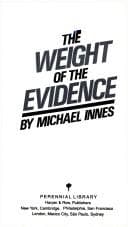 Cover image for The Weight of the Evidence