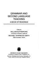 Cover image for Grammar and Second Language Teaching