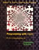 Cover image for Programming With Class