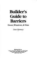 Cover image for Builder's Guide to Barriers