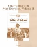 Cover image for Study Guide with Map Exercises Vol 2 for use with Nation of Nations