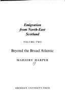 Cover image for Emigration from north-east Scotland