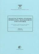 Cover image for Manufacturing Systems