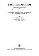 Cover image for Drug Metabolism
