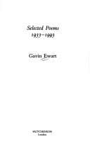 Cover image for Selected Poems 1933-1993