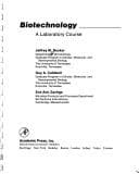 Cover image for Biotechnology