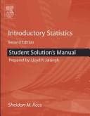 Cover image for Student Solutions Manual for Introductory Statistics, Second Edition