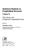 Cover image for Statistical Methods in Longitudinal Research