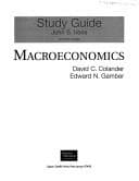Cover image for Macroeconomics