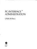 Cover image for PC-interface administration