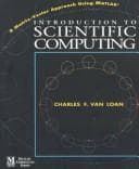 Cover image for Introduction to Scientific Computing