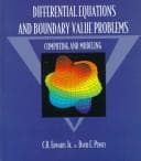 Cover image for Differential Equations and Boundary Value Problems