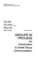 Cover image for Groups in Process