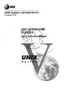 Cover image for Unix System V/386 Release 4