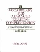 Cover image for Vocabulary for advanced reading comprehension