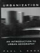 Cover image for Urbanization
