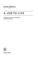 Cover image for A Job to Live