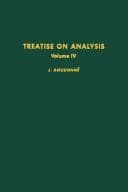Cover image for Treatise on analysis