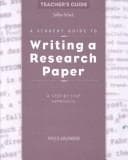 Cover image for Writing a Research Paper