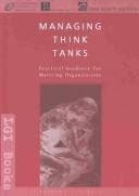 Cover image for Managing Think Tanks