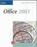 Cover image for New Perspectives on Microsoft Office 2003, Brief