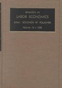 Cover image for Research in Labor Economics