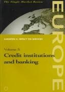Cover image for Credit institutions and banking
