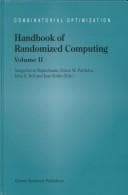 Cover image for Handbook of Randomized Computing (Combinatorial Optimization, V. 9)