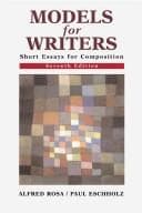 Cover image for Models for Writers