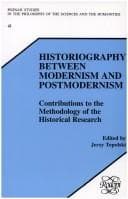 Cover image for Historiography Between Modernism and Postmodernism