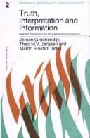 Cover image for Truth, Interpretation and Information