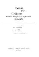 Cover image for Books for Children