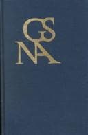 Goethe Yearbook. Volume I