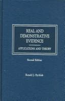 Cover image for Real and Demonstrative Evidence