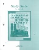Cover image for Study Guide for Use With Fundamental Financial Accounting Concepts