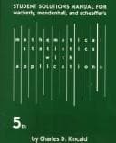 Cover image for Mathematical statistics with applications