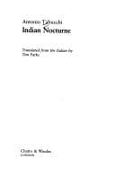 Cover image for Indian Nocturne