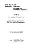 Cover image for Five thousand American families - patterns of economic progress.